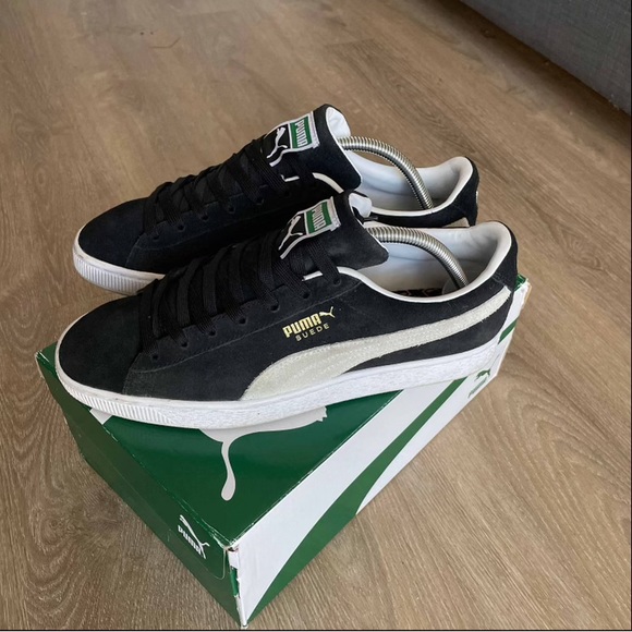 PUMA; SUEDE CLASSIC ‘BLACK WHITE’ (2021) - Picture 8 of 8